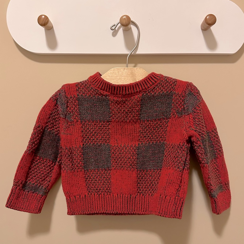 NWOT Gymboree Plaid Cotton Sweater
